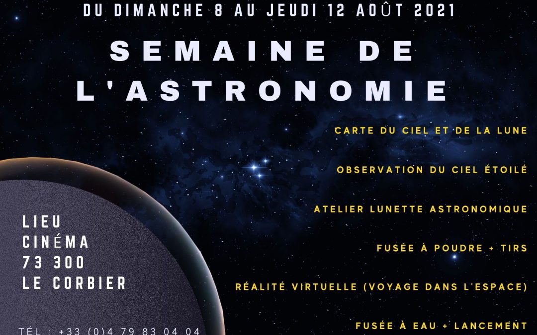 SEMAINE DE L&rsquo;ASTRONOMIE