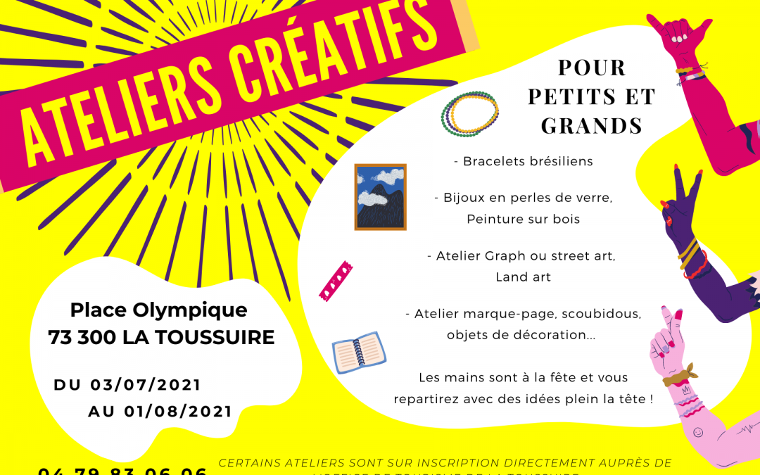 ATELIERS CRÉATIFS