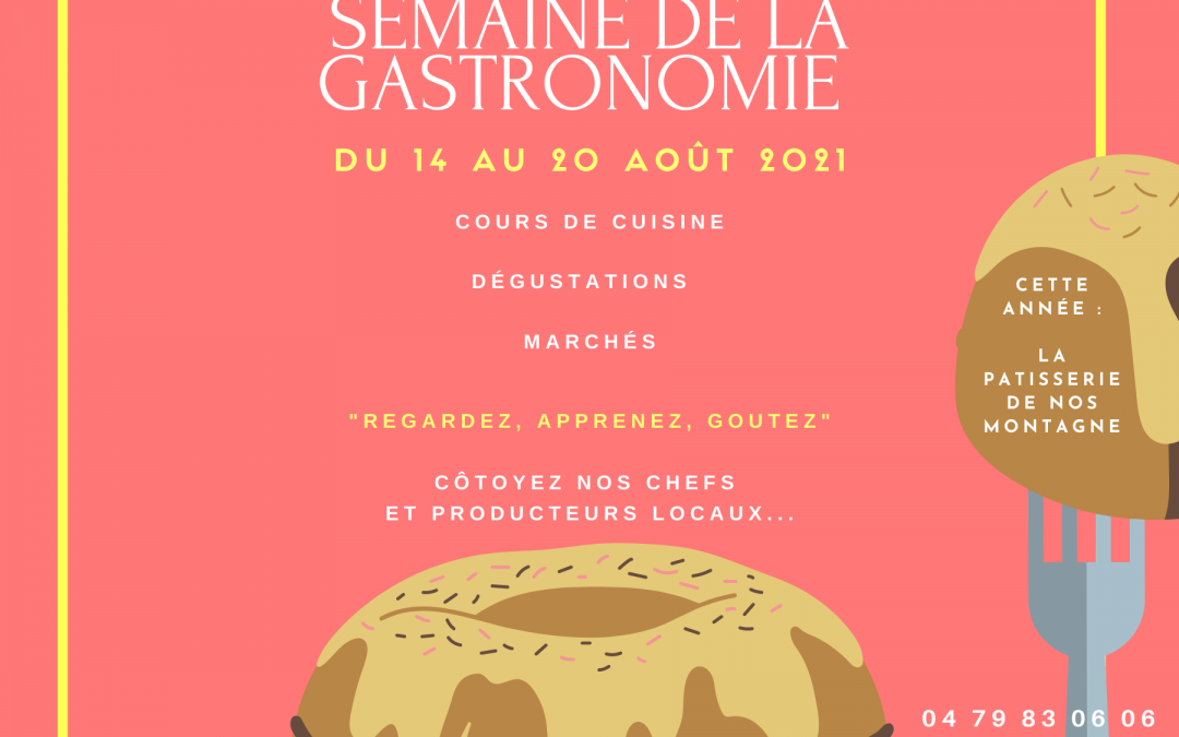 SEMAINE DE LA GASTRONOMIE
