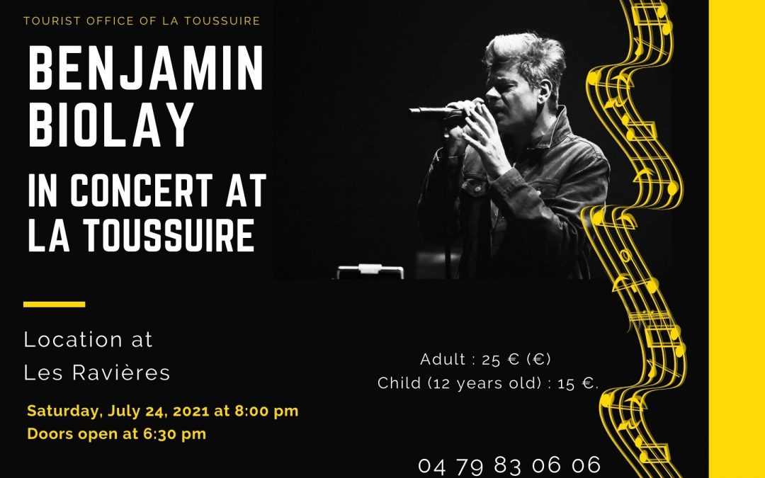 BENJAMIN BIOLAY CONCERT